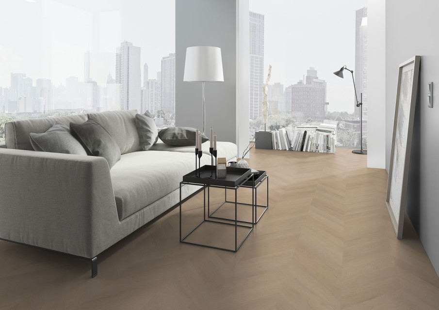 GP vloeren PVC Belakos PVC Palazzo Hongaarse punt 77   JANNE 001 02 GREY